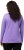 Ulla Popken Basic Round Neck Long Sleeve Slim Fit Cotton Tee Pale Lilac - Trička - 