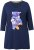 Ulla Popken Floral Motif 3/4 Sleeve Tunic Tee Ink Blue - Potištěná trička pro ženy - 