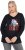 Ulla Popken Christmas Cat Long Sleeve Graphic Tee Black - Ulla Popken - 