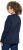 Ulla Popken Holiday Long Sleeve Graphic Tee Navy Blue - Potištěná trička pro ženy - 