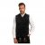 JP1880 Velvet Vest Traditional Black - Bundy - Bundy Nadměrné Velikosti - 2XL-8XL
