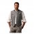 JP1880 Vest Traditional With Embroidery Silver - Bundy - Bundy Nadměrné Velikosti - 2XL-8XL