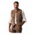 JP1880 Vest Traditional Cowhide Brown - Bundy - Bundy Nadměrné Velikosti - 2XL-8XL