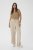 Kaffe Curve Mille Wide Pants Feather Grey - Látkové kalhoty - 