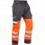 Leo Bideford Ecoviz Poly/Cotton Cargo Trouser Hi-Vis Orange/Grey - Pracovní oděvy - Pracovní Oděvy 3XL-6XL