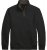 Double Outfitters MTOP-1163 Mikina s krátkým zipem Černá - Mikiny & mikiny s kapucí - Mikiny & Mikiny s kapucí 2XL-12XL