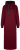 Nora Mikken MARTINA Maxi Hoodie Dress Burgundy - DÁMSKÉ OBLEČENÍ XS-XXL - 