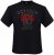 Adamo Outdoor track Comfort fit T-shirt Black - Trička - Trička nadměrné velikosti - 2XL-14XL