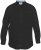 D555 Richard Long Sleeve Oxford Shirt Black - Košile - Košile 2XL-10XL