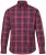 JP1880 Checked Shirt Long Sleeve Red - Košile - Košile 2XL-10XL