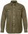 JP1880 Denim Shirt Long Sleeve Olive Green - Košile - Košile 2XL-10XL
