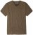 Adamo Silas Regular fit Serafino T-shirt Khaki - Trička - Trička nadměrné velikosti - 2XL-14XL