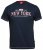 D555 Thornton Embroidery T-shirt Navy - Trička - Trička nadměrné velikosti - 2XL-14XL