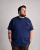 Motley Denim Milan Tričko Tmavé indigo - Trička - Trička nadměrné velikosti - 2XL-14XL