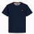 Motley Denim Stockholm T-shirt Navy - Trička - Trička nadměrné velikosti - 2XL-14XL