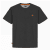 Motley Denim Stockholm T-shirt Charcoal - Trička - Trička nadměrné velikosti - 2XL-14XL