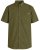 Motley Denim Zagreb Košile s krátkým rukávem Tmavé khaki - Košile - Košile 2XL-10XL