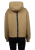Nora Mikken GERTRUD Cropped Hoodie Camel - DÁMSKÉ OBLEČENÍ XS-XXL - 