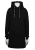 Nora Mikken KRISTINA Long Hoodie Black - Mikiny & mikiny s kapucí - 