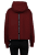 Nora Mikken GERTRUD Cropped Hoodie Burgundy - Mikiny & mikiny s kapucí - 