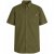 Motley Denim Zagreb Košile s krátkým rukávem Tmavé khaki - Košile - Košile 2XL-10XL