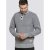 D555 Zane Sweater Grey - Mikiny & mikiny s kapucí - Mikiny & Mikiny s kapucí 2XL-12XL