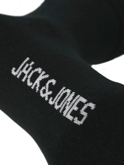 Jack & Jones Rafael Ponožky Černá 3-pack - Spodní prádlo - Spodní Prádlo Nadměrné Velikosti 2XL-8XL