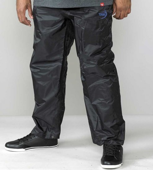 D555 Elba "Packaway" Rain Pants Black - Sportovní oblečení - Sportovní Oblečení 2XL-10XL