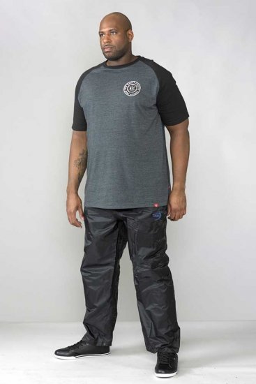 D555 Elba "Packaway" Rain Pants Black - Sportovní oblečení - Sportovní Oblečení 2XL-10XL