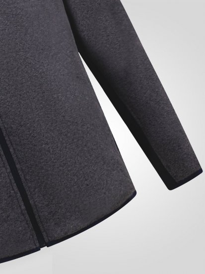 D555 Conrad Detachable Hood Bonded Fleece Zip Through Hoody Námořnická modrá - Mikiny & mikiny s kapucí - Mikiny & Mikiny s kapucí 2XL-12XL