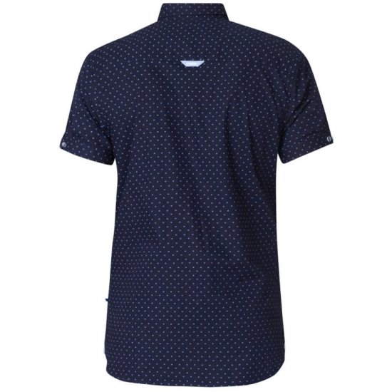 D555 Kurt Printed Short Sleeve Shirt - Košile - Košile 2XL-10XL