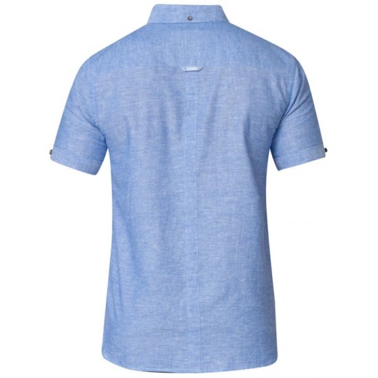 D555 Eric Linen Short Sleeve Shirt - Košile - Košile 2XL-10XL