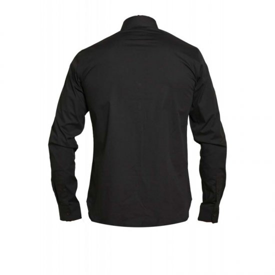 D555 Michael Couture Stretch Shirt Black - Košile - Košile 2XL-10XL