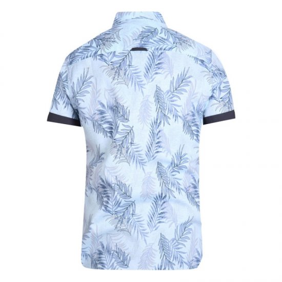 D555 Santana Hawaii Shirt Sky Blue - Košile - Košile 2XL-10XL