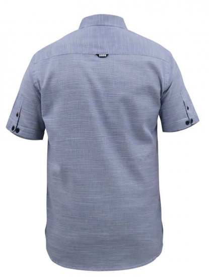 D555 Hadley S/S Micro Dog Tooth Check Shirt - Košile - Košile 2XL-10XL