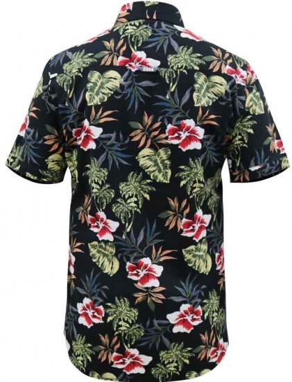 D555 Wilton Hawaiian Ao Print Short Sleeve Shirt - Košile - Košile 2XL-10XL