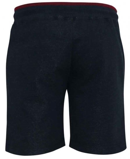 D555 Tunstall Elasticated Waist Sweatshorts Denim - Tepláky & kraťasy - Tepláky a Teplákové Kraťasy 2XL-12XL