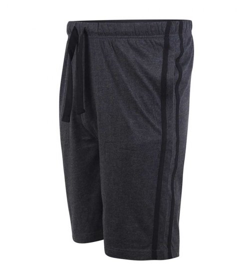 D555 Ryan Jersey Shorts 2-pack Black/Charcoal - Tepláky & kraťasy - Tepláky a Teplákové Kraťasy 2XL-12XL