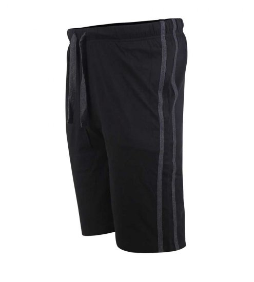 D555 Ryan Jersey Shorts 2-pack Black/Charcoal - Tepláky & kraťasy - Tepláky a Teplákové Kraťasy 2XL-12XL