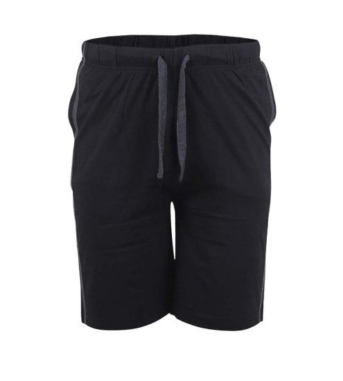 D555 Ryan Jersey Shorts 2-pack Black/Charcoal - Tepláky & kraťasy - Tepláky a Teplákové Kraťasy 2XL-12XL