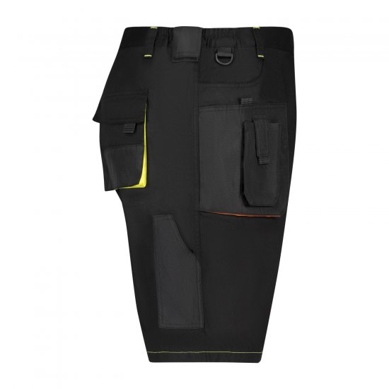 Adamo 109120 Pracovní Kraťasy Černá - Pracovní oděvy - Pracovní Oděvy 3XL-6XL