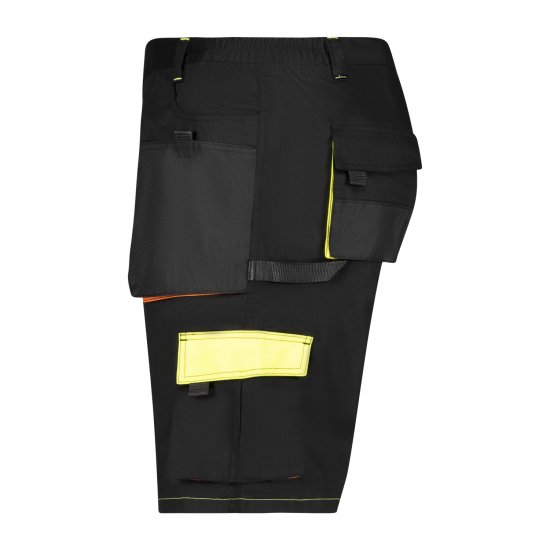 Adamo 109120 Pracovní Kraťasy Černá - Pracovní oděvy - Pracovní Oděvy 3XL-6XL