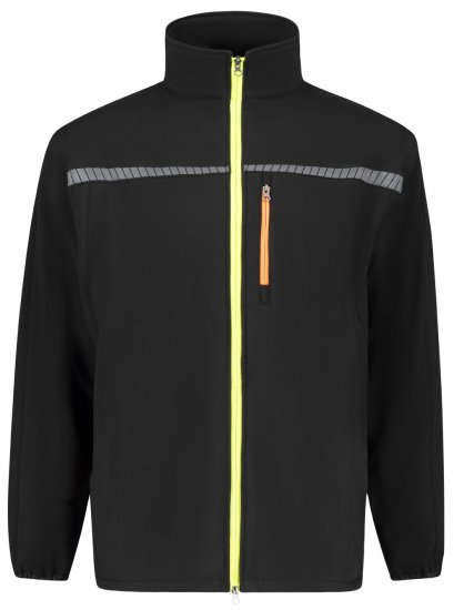 Adamo 109130 Softshellová Pracovní Bunda Černá - Pracovní oděvy - Pracovní Oděvy 3XL-6XL