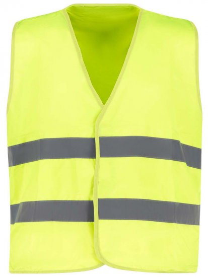Adamo 109140 Výstražná Vesta Žlutá - Pracovní oděvy - Pracovní Oděvy 3XL-6XL