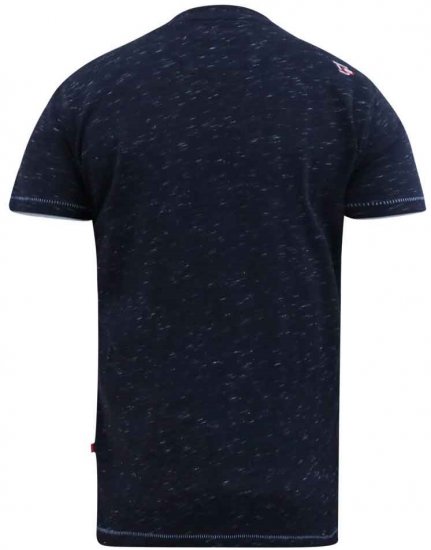 D555 Thorndon California Long Beach Printed T-Shirt - Trička - Trička nadměrné velikosti - 2XL-14XL