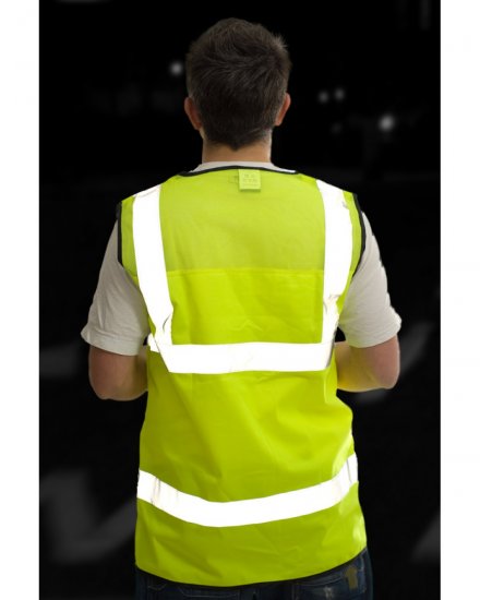 Leo Velator Mesh Back Waistcoat Hi-Vis Yellow - Pracovní oděvy - Pracovní Oděvy 3XL-6XL