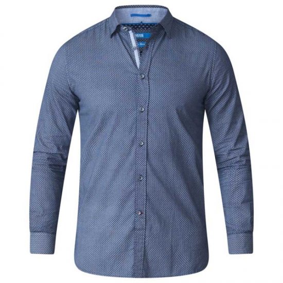 D555 Kermit Long Sleeve Printed Shirt - Košile - Košile 2XL-10XL