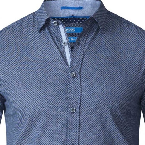 D555 Kermit Long Sleeve Printed Shirt - Košile - Košile 2XL-10XL