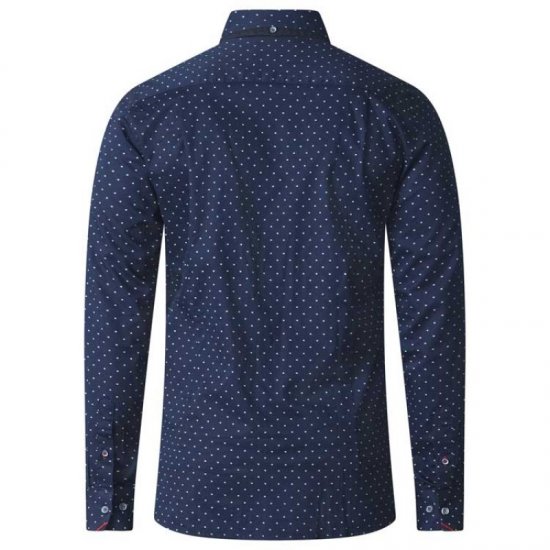 D555 Rashard Long Sleeve Printed Shirt - Košile - Košile 2XL-10XL