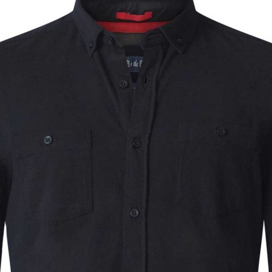 D555 Donnie Long Sleeve Jersey Shirt Black - Košile - Košile 2XL-10XL
